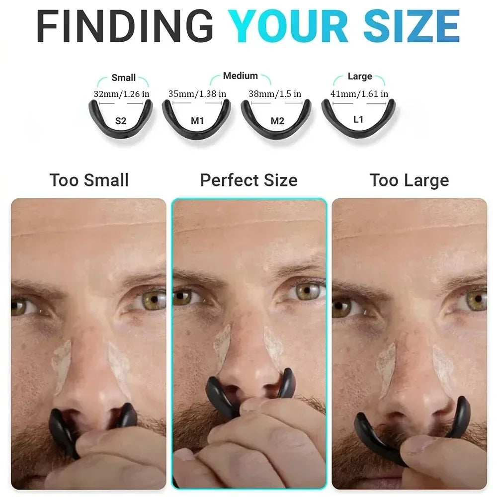 Nasal Breathing Dilators Starter Kit Magnetic Nose Strips